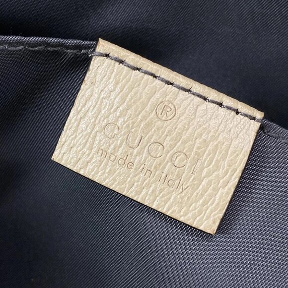 GUCCI Gucci Off the Grid Sling Backpack Dark Gray Beige Nylon - - Picture 6 of 16